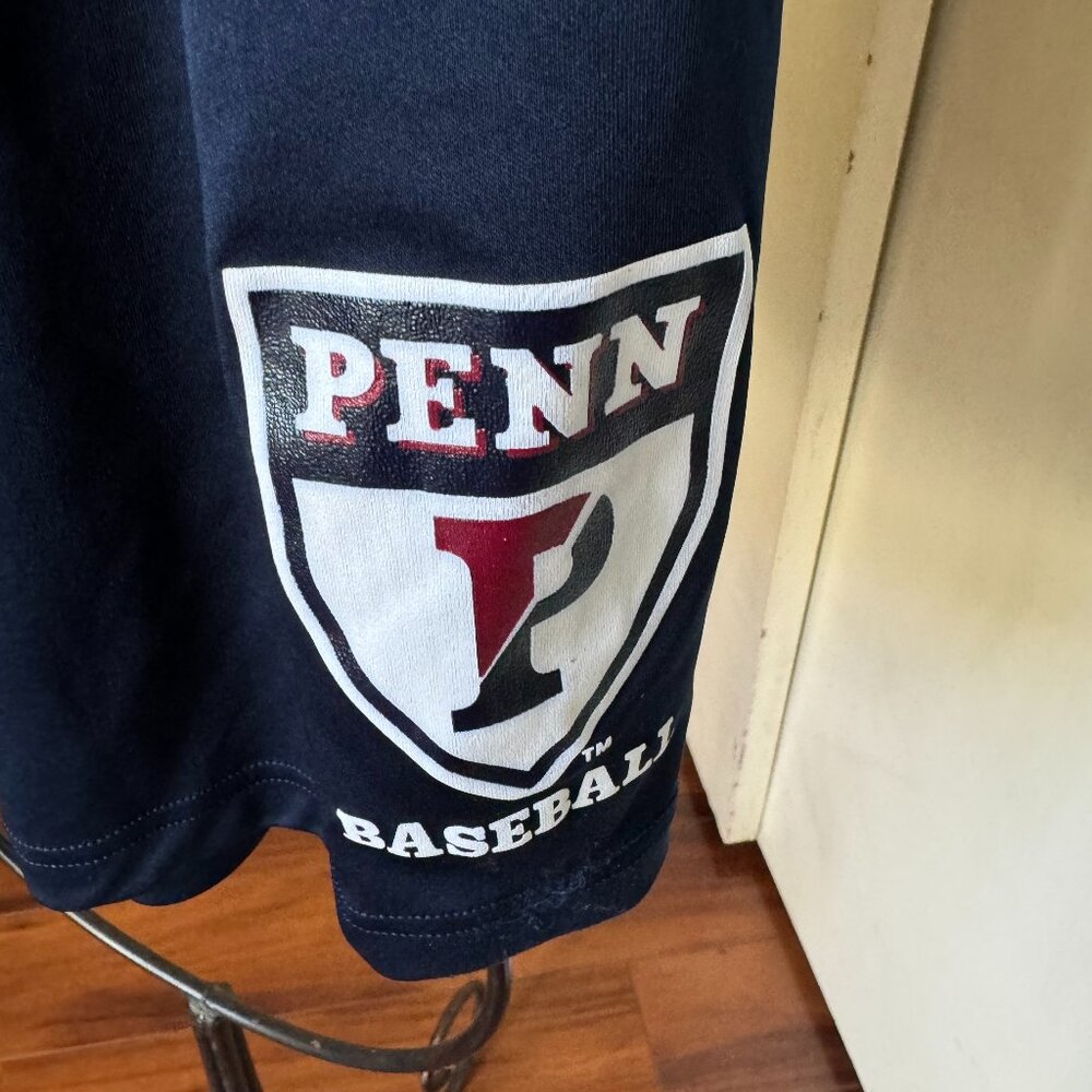 BADGER SPORT PENN BASEBALL SHORT NW SIZE LARGE DRAWSTRING